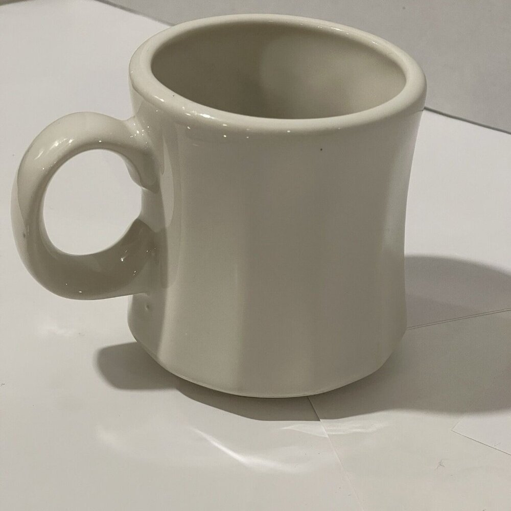 Vintage Homer Laughlin 9 Ounce Tower Mug in White